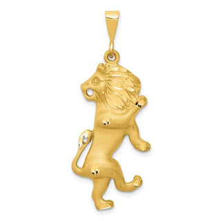 10K Yellow Gold Leo Zodiac Charm 10ZC468