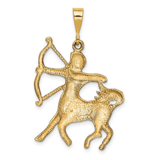 10K Yellow Gold Sagittarius Zodiac Charm 10ZC472