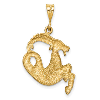 10K Yellow Gold Capricorn Zodiac Charm 10ZC473