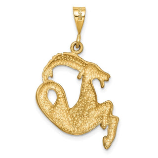 10K Yellow Gold Capricorn Zodiac Charm 10ZC473