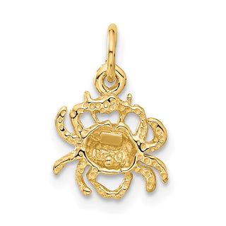 10K Yellow Gold Cancer Zodiac Charm 10ZC479