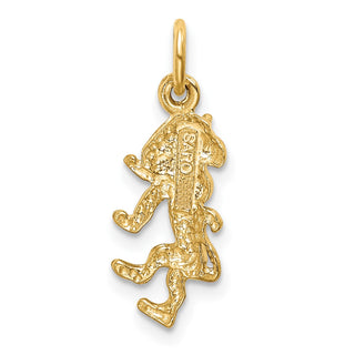 10K Yellow Gold Leo Zodiac Charm 10ZC480