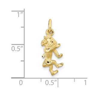 10K Yellow Gold Leo Zodiac Charm 10ZC480