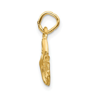 10K Yellow Gold Pisces Zodiac Charm 10ZC487