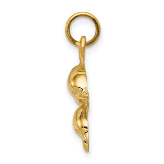 10K Yellow Gold Dolphin Charm 10ZC493