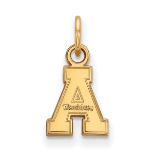 10k Gold LogoArt Appalachian State University Extra Small Pendant