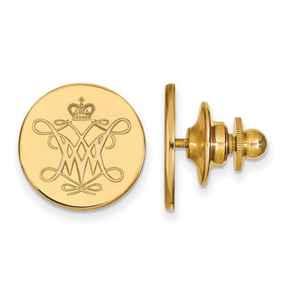 14k Gold LogoArt College of William and Mary Lapel Pin