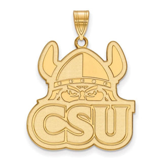 10k Gold LogoArt Cleveland State University Extra Large Pendant