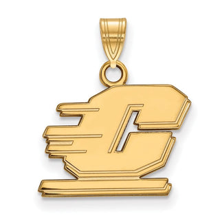 10k Gold LogoArt Central Michigan University Letter C Small Pendant