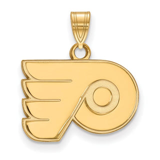 14k Gold NHL LogoArt Philadelphia Flyers Small Pendant