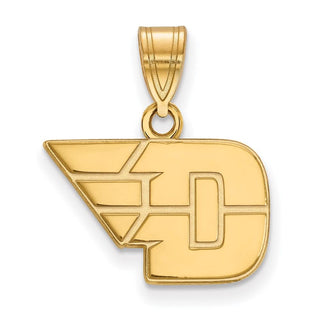 14k Gold LogoArt University of Dayton Small Pendant