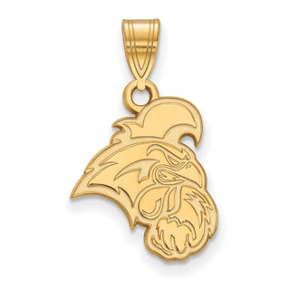 10k Gold LogoArt Coastal Carolina University Chanticleer Medium Pendant