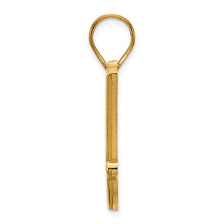 10k Gold LogoArt Oklahoma State University O-S-U Medium Pendant