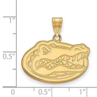 10k Gold LogoArt University of Florida Gator Medium Pendant 1Y003UFL