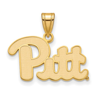 10k Gold LogoArt University of Pittsburgh Medium Pendant