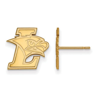 10k Gold LogoArt Lehigh University Small Post Earrings
