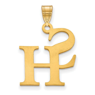 Sterling Silver Gold-plated LogoArt Sam Houston State University Large Pendant
