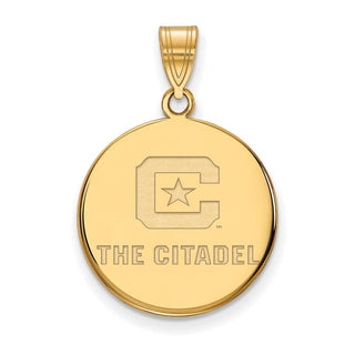 10k Yellow Gold LogoArt The Citadel Large Pendant 1Y004TCI