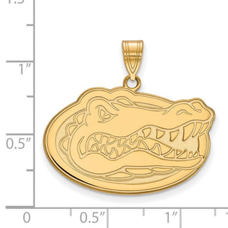 10k Gold LogoArt University of Florida Gator Large Pendant 1Y004UFL