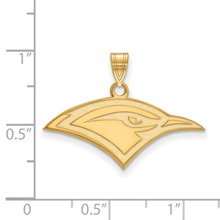 10k Gold LogoArt University of Tennessee at Chattanooga Mockingbird Small Pendant
