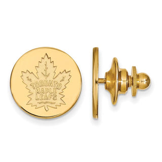 14k Gold NHL LogoArt Toronto Maple Leafs Lapel Pin