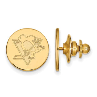 14k Gold NHL LogoArt Pittsburgh Penguins Lapel Pin