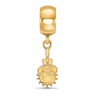 Sterling Silver w/Gold-plating LogoArt The Citadel Small Dangle Bead GP015TCI