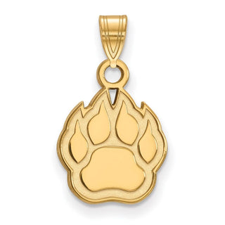 10k Gold LogoArt Northern Illinois University Paw Small Pendant