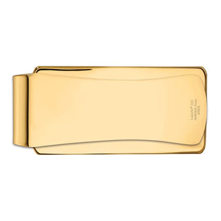 Sterling Silver Gold-plated LogoArt Oklahoma State University O-S-U Money Clip