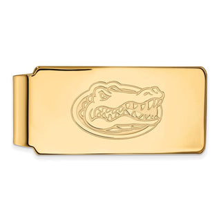10k Gold LogoArt University of Florida Gator Money Clip