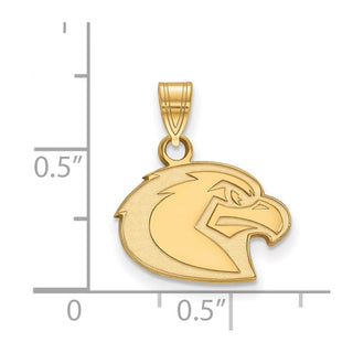 14k Gold LogoArt Marquette University Eagle Small Pendant