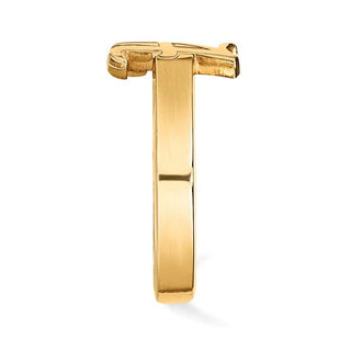 Sterling Silver Gold-plated LogoArt University of Alabama Toe Ring