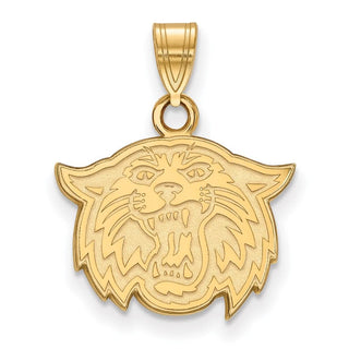 14k Gold LogoArt Villanova University Wildcat Small Pendant