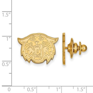 14k Gold LogoArt Villanova University Wildcat Lapel Pin