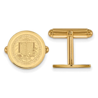 14k Gold LogoArt University of California Berkeley Crest Cuff Links