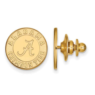 14k Gold LogoArt University of Alabama Crimson Tide Lapel Pin