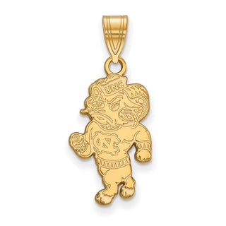14k Gold LogoArt University of North Carolina Ram Large Pendant 4Y056UNC