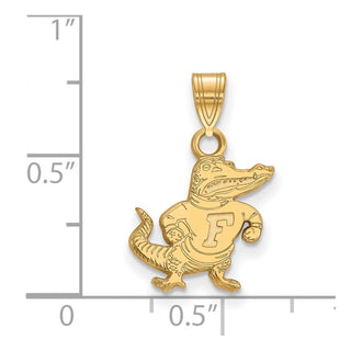 10k Gold LogoArt University of Florida Gator Small Pendant 1Y070UFL