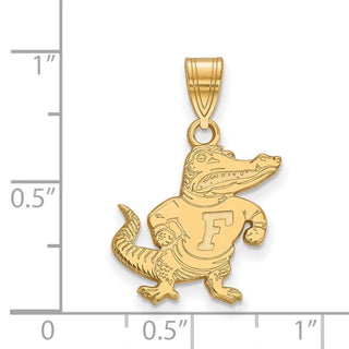 10k Gold LogoArt University of Florida Gator Medium Pendant 1Y071UFL