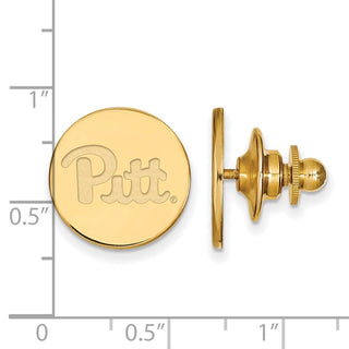 14k Gold LogoArt University of Pittsburgh Lapel Pin
