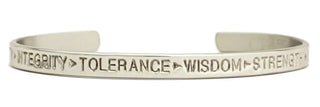 Courage Silver Sergio Lub Bracelet