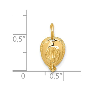 14k Yellow Gold Firemans Hat Charm