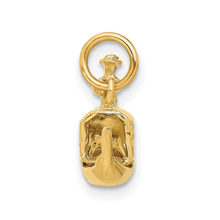 14k Yellow Gold 3D Gondola Charm