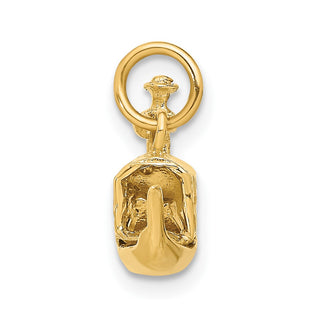 14k Yellow Gold 3D Gondola Charm