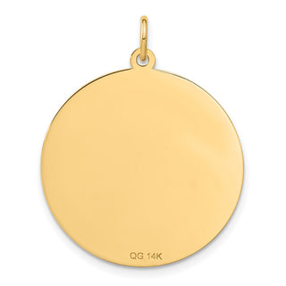 14k Yellow Gold Happy Anniversary Charm A0552