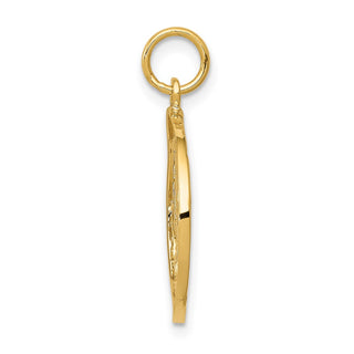 14k Yellow Gold NEW YORK Skyline Charm