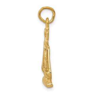 14k Yellow Gold Scales Of Justice Charm A1493