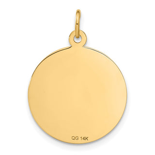 14k Yellow Gold Happy Anniversary Charm A1953
