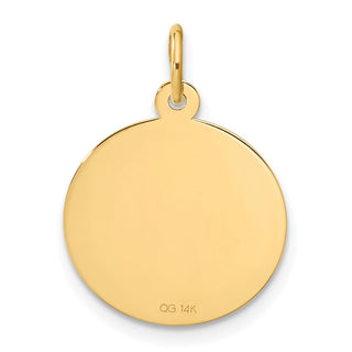 14k Yellow Gold Happy Anniversary Charm A1953/L