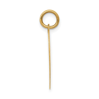 14k Yellow Gold Happy Birthday Heart Disc Charm